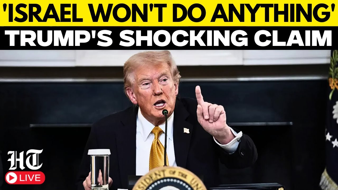 Israel Vs Gaza News Live | Donald Trump Dismisses Concerns Over Annexation Vote | Netanyahu | USA