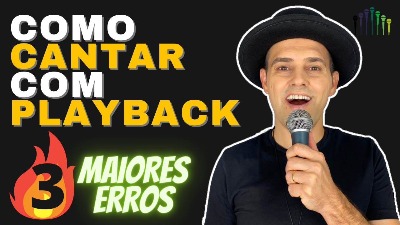 Como cantar com playback e karaokê [3 MAIORES ERROS]