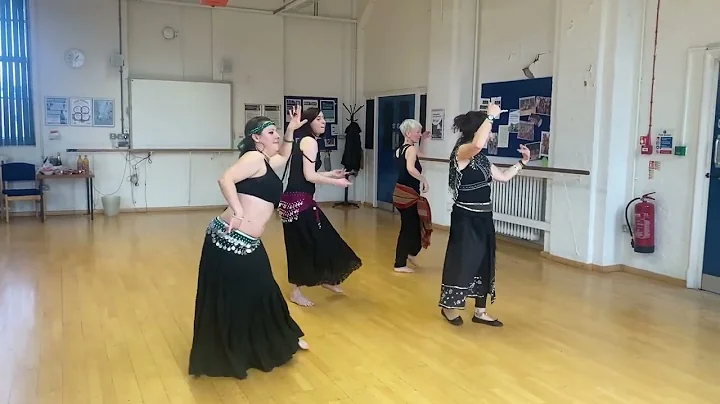 Bellydance Tribal performance Friday group 1 2022