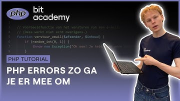 PHP Tutorial - Omgaan met PHP Errors (Try/Catch)