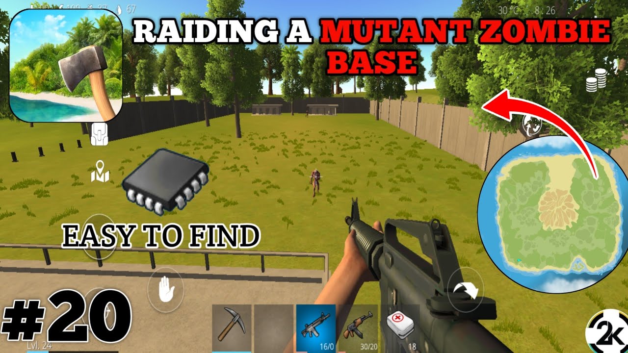 It's Time to Raiding a Mutant Zombie Base in ( Ocean is home) EP.-20 with Ke-two