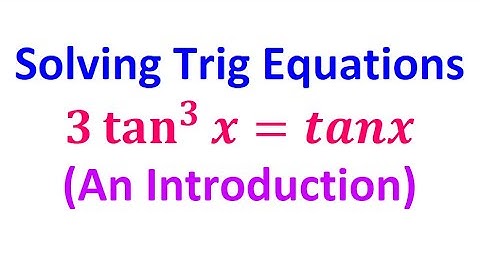 Day 8 CW  Solving Trig Equations (An Introduction)