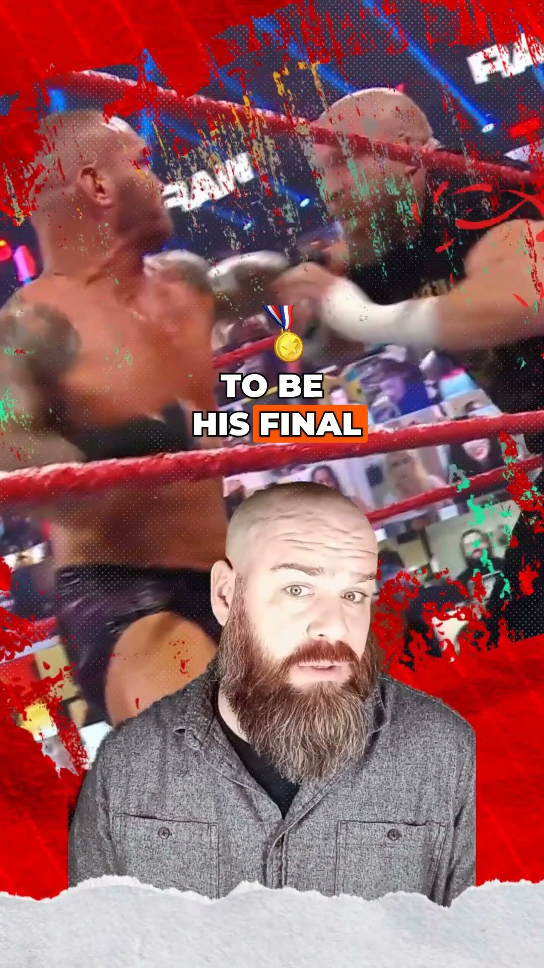 What happened on Triple H's retirement match? #TripleH #WWE #Wrestling #shorts