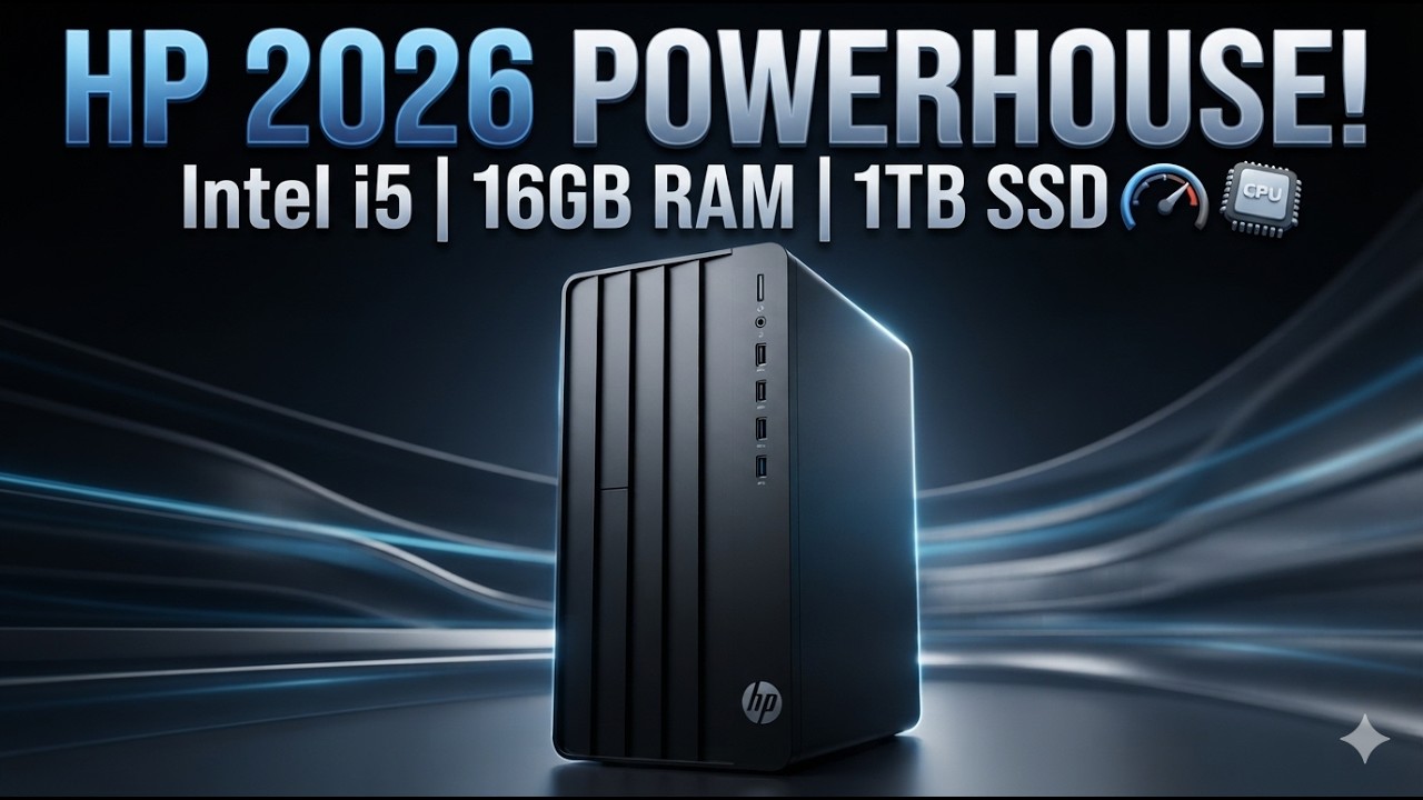 HP Desktop i5-12500 Review – 16GB RAM Worth It? - YouTube
