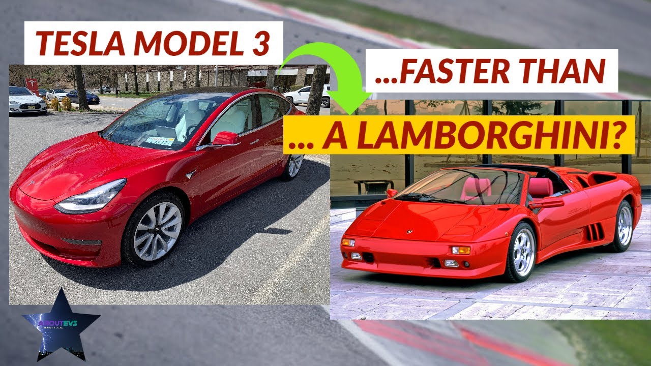Tesla Model 3 Faster Than A Lamborghini YouTube tesla-model-3-faster-than-a-lamborghini-youtube