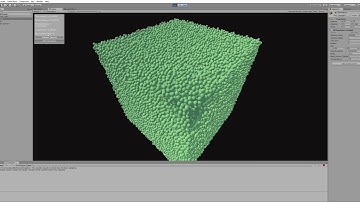 120k Soft Sphere Simulation with ECS in Unity 2018.1