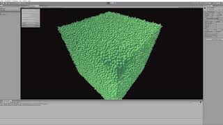 120k Soft Sphere Simulation with ECS in Unity 2018.1 screenshot 5