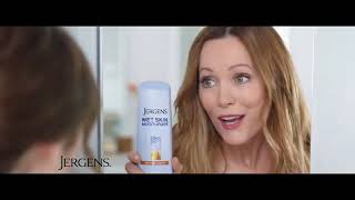 Jergens Wet Skin Moisturizer Commercial with Leslie Mann and Maude Apatow 2017