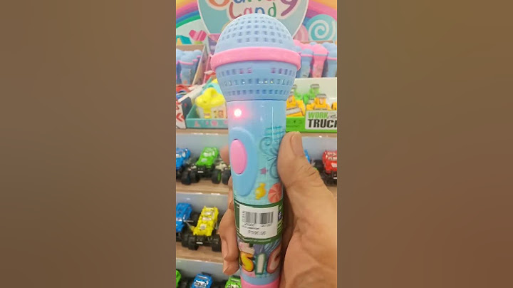 MICROPHONE WITH LIGHT AND ODDLY SATISFYING ASMR #shorts  #asmr #toys #kids #microphone