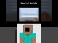 Minecraft Haunted Worlds  --  #shorts #minecraft #beta #haunted #cursed