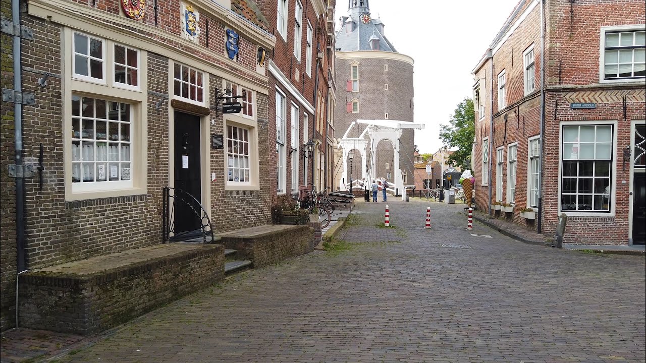 Walking around in Enkhuizen ⛅ | Old VOC Town | The Netherlands 4K⁶⁰