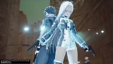 SWORD ART ONLINE: FATAL BULLET: True Ending cut scene.