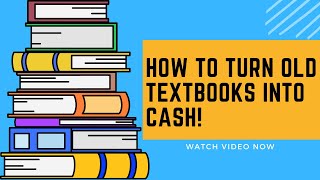 How to sell books and make money online! |Textbook Trader tutorial 2022