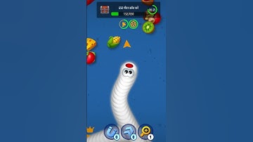 WORMSZONE.io epic Gameplay Top 1 | slitherio worm biggest snake io 🐍game |#Worms Zone#mobilegaming