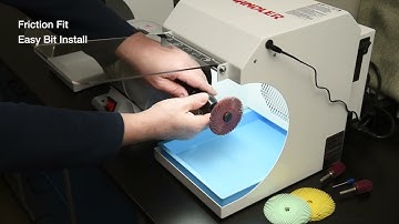 Installation and removal of attachments and accessories - Handler Red Wing  Lathe