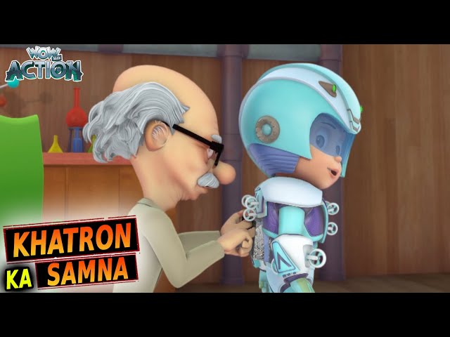 Vir: The Robot Boy | Khatron Ka Samna | 34 | Hindi Cartoons For Kids | WowKidz Action #animation class=