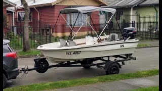 REMODELACIÓN  BOTE DE PESCA Y CARRO, APROVECHANDO EL TIEMPO EN PANDEMIA, EN VALDIVIA SUR DE CHILE