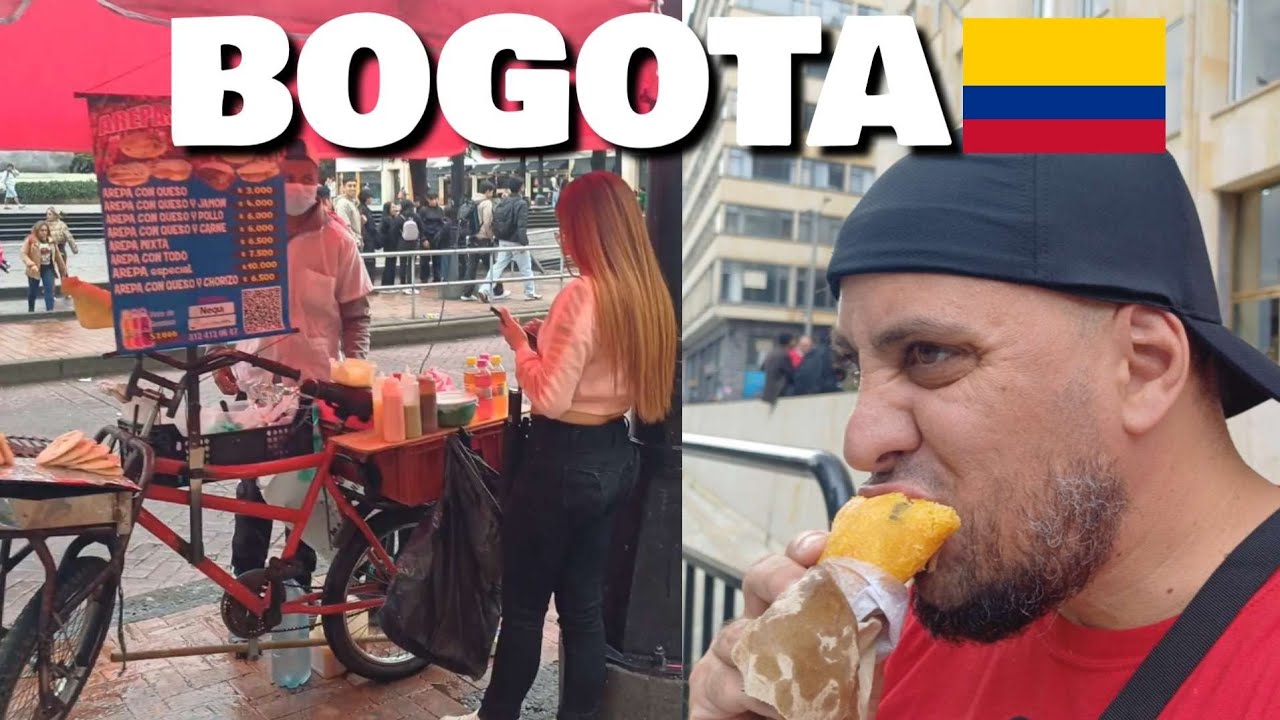 ESTO COMEN EN COLOMBIA, BOGOTA .🇨🇴