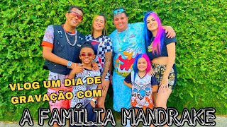 WHAT IS A RECORDING DAY LIKE WITH THE MANDRAKE FAMILY?