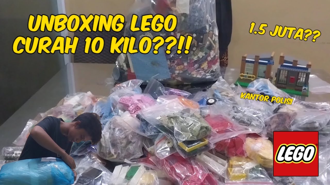 AKU BELI LEGO ORI CURAH 10 KILO DARI PESBUK || DAHLAH HABIS UANGKU ...