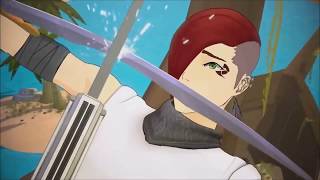 RWBY Scarlet fight scene with fitting Touhou music