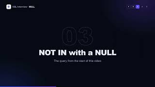 SQL NULL: 5 Interview Traps (COUNT, NOT IN, AVG, ORDER BY)