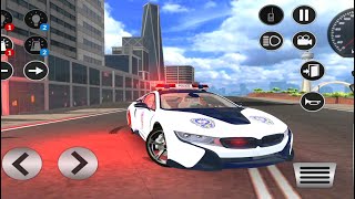 لعبة سيارة شرطة i8 بي ام دبليو محاكي الخاصة قيادة سياراة شرطة اطفال screenshot 5