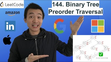 LeetCode 144. Binary Tree Preorder Traversal RECURSIVELY - Interview Prep Ep 67