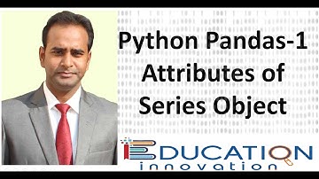 Class 12 IP | Attributes of Series Object (Python Pandas-1)