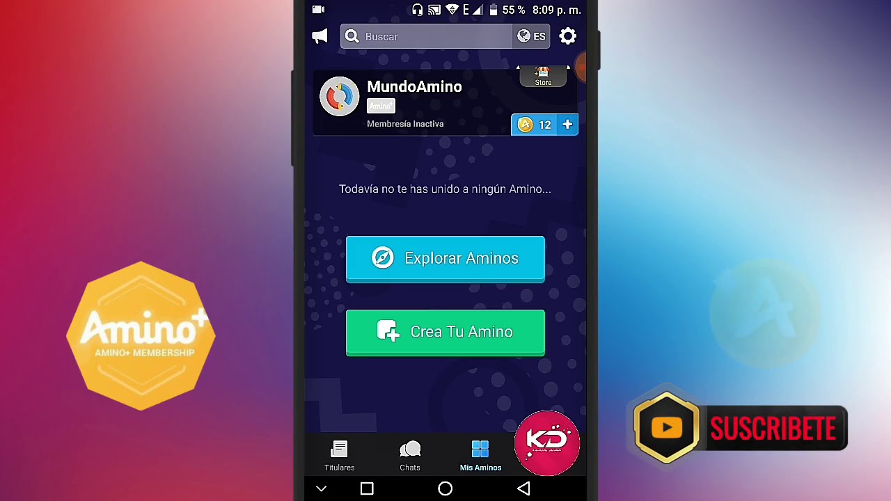 AMINO TUTORIAL #3 TENER MEMBRESÍA Y SUS COMUNIDADES - YouTube
