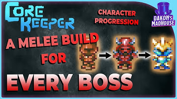 Melee Progression All Bosses | Core Keeper 1.1