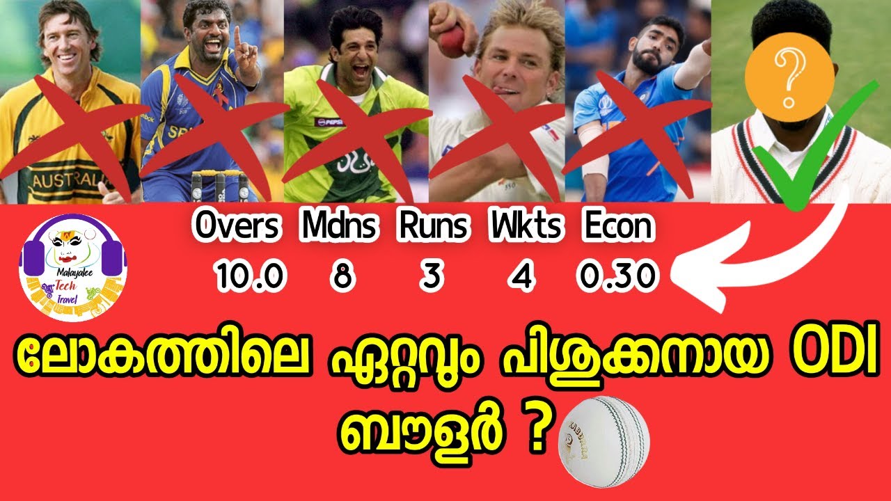 🔥 Phil Simmons best bowling figures Best bowling economy in ODI