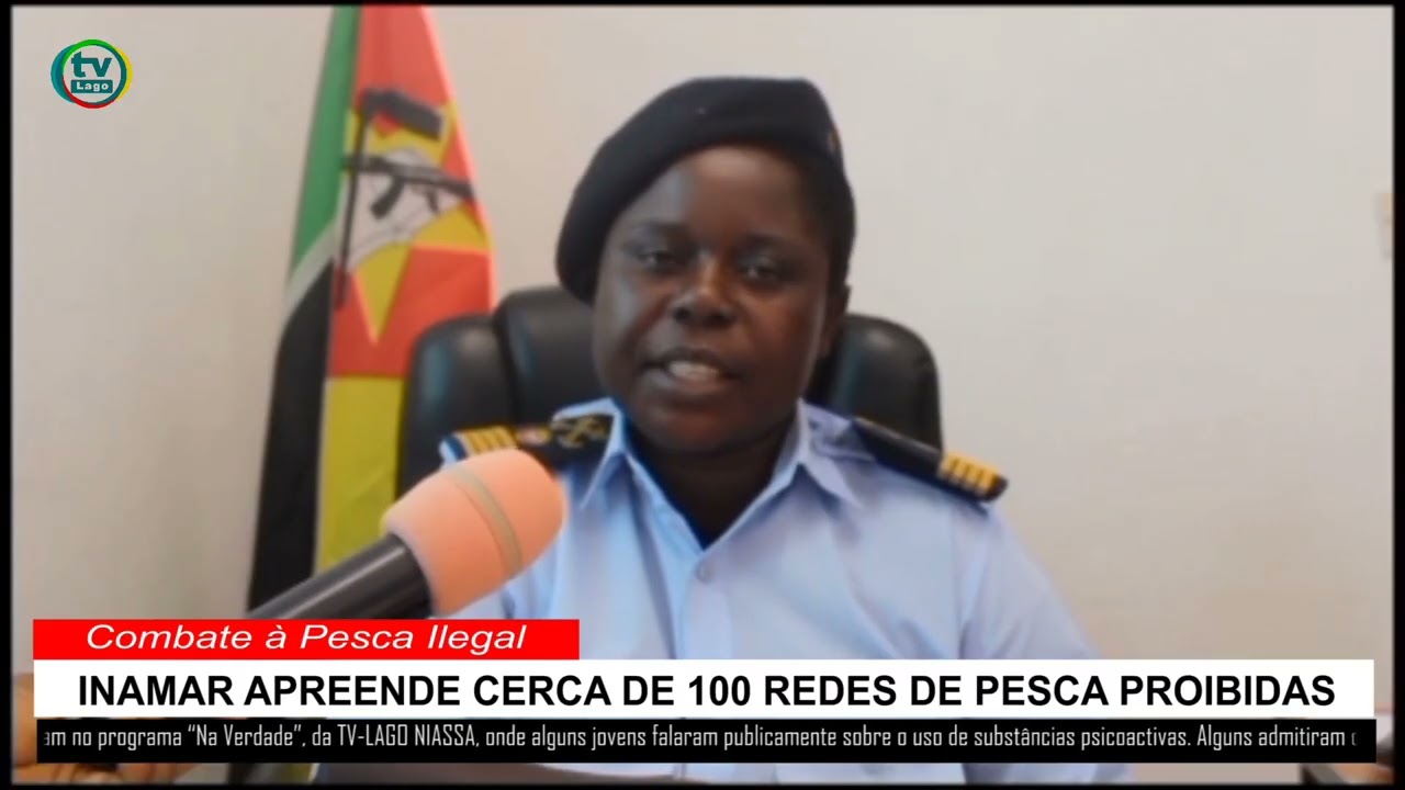 INAMAR APREENDE CERCA DE 100 REDES DE PESCA PROIBIDAS NO DISTRITO DO LAGO
