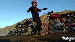 Joget anak motor