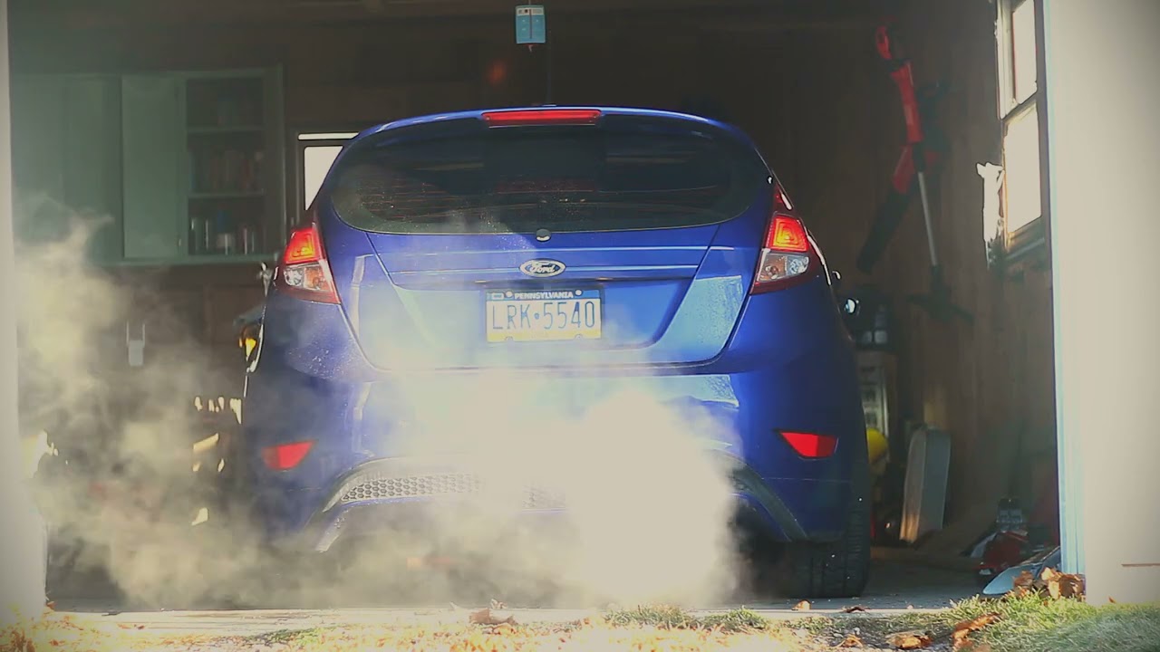 2015 Ford Fiesta ST - Muffler & Resonator Delete Cold Start/Revs/Exhaust
