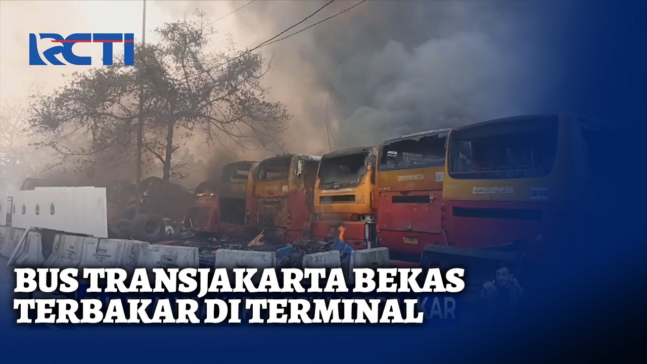 Bus Transjakarta Bekas Terbakar | SIS | 11/06
