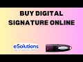How to Apply Class 3 Digital Signature (DSC) Online in 2024 at Lowest Fees with eSolutions. 25% OFF