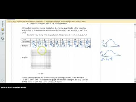 Normal Probability Plot Part 1