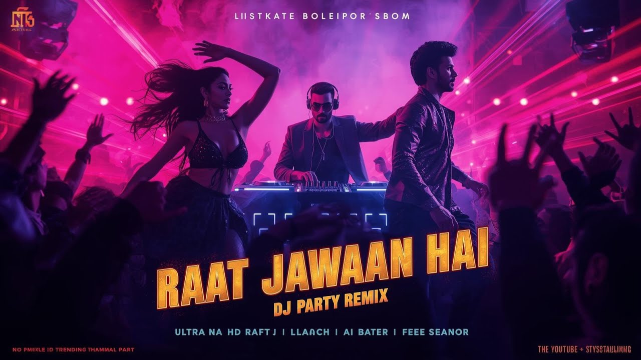 Raat Jawaan Hai – DJ Party Remix | Bollywood EDM Club Song | New Night Party Anthem 2026