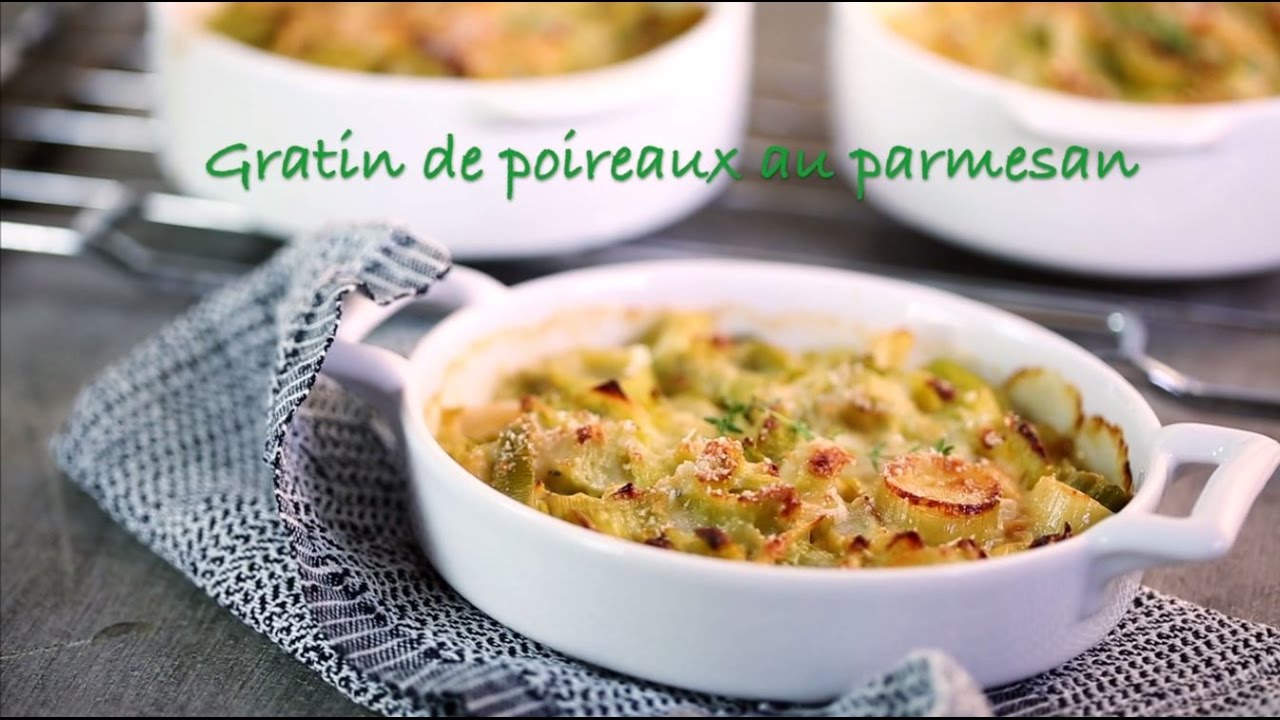 Gratin De Poireaux Au Parmesan Recettes Les Fruits Et Legumes Frais Interfel