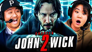 First time watching John Wick: Chapter 2 (2017) blind movie reaction!