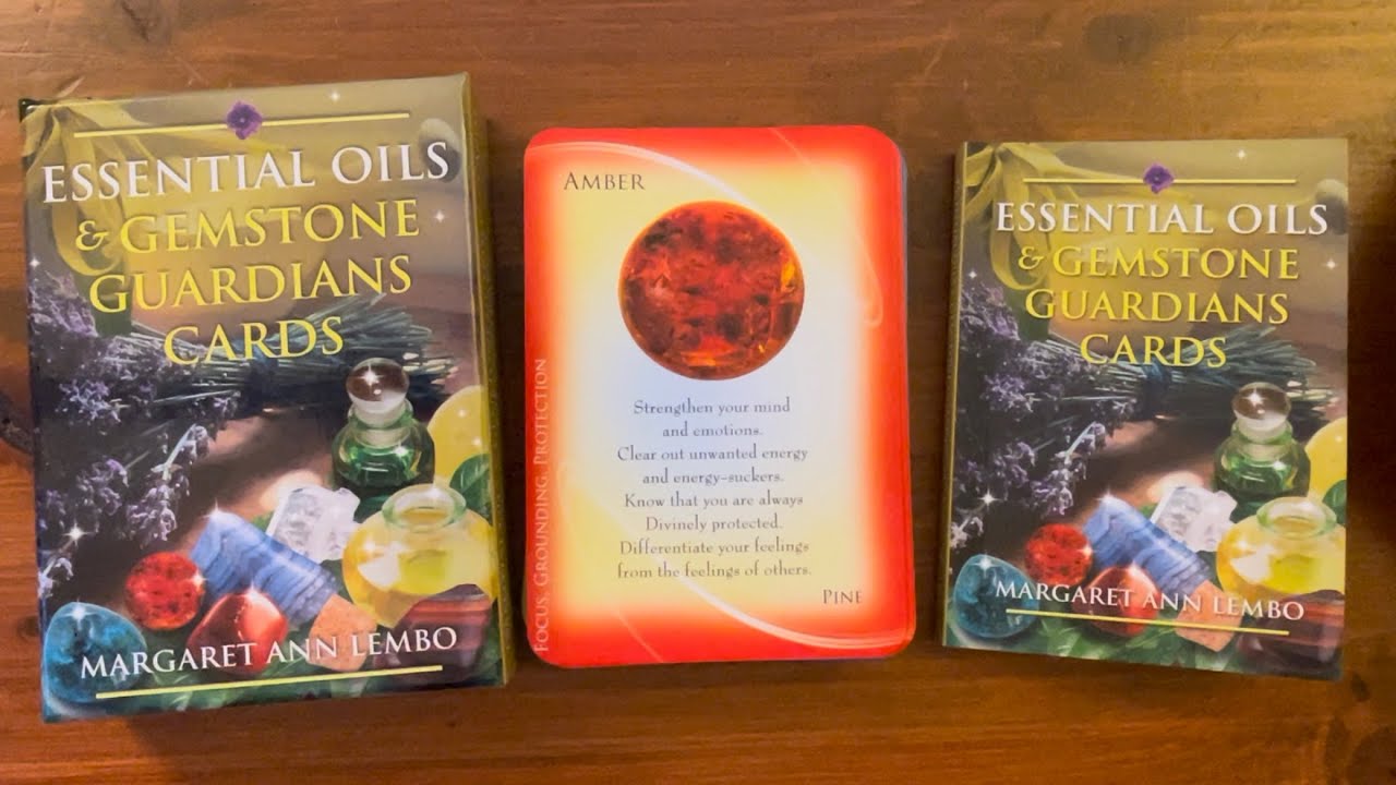 Essential Oils & Gemstone Guardians Cards Full Flip Through YouTube