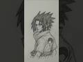 Sasuke Uchiha sketch 🌀🗡️(Naruto Shippuden)||#youtubeshorts #anime #shorts #shortvideo #naruto