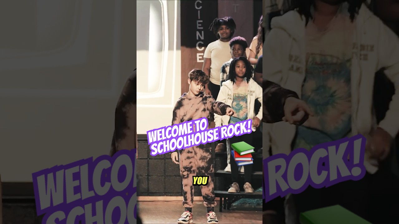 “Welcome to Schoolhouse Rock!!!” #play #performance #kjmccarty #funny adlı videoyu YouTube'da izle “Welcome to Schoolhouse Rock!!!” #play #performance #kjmccarty #funny adlı videoyu YouTube'da izle