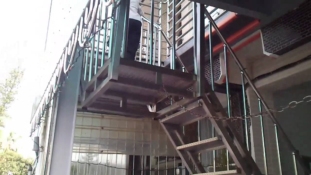 MOV 1488 Iron Ladder in front YouTube