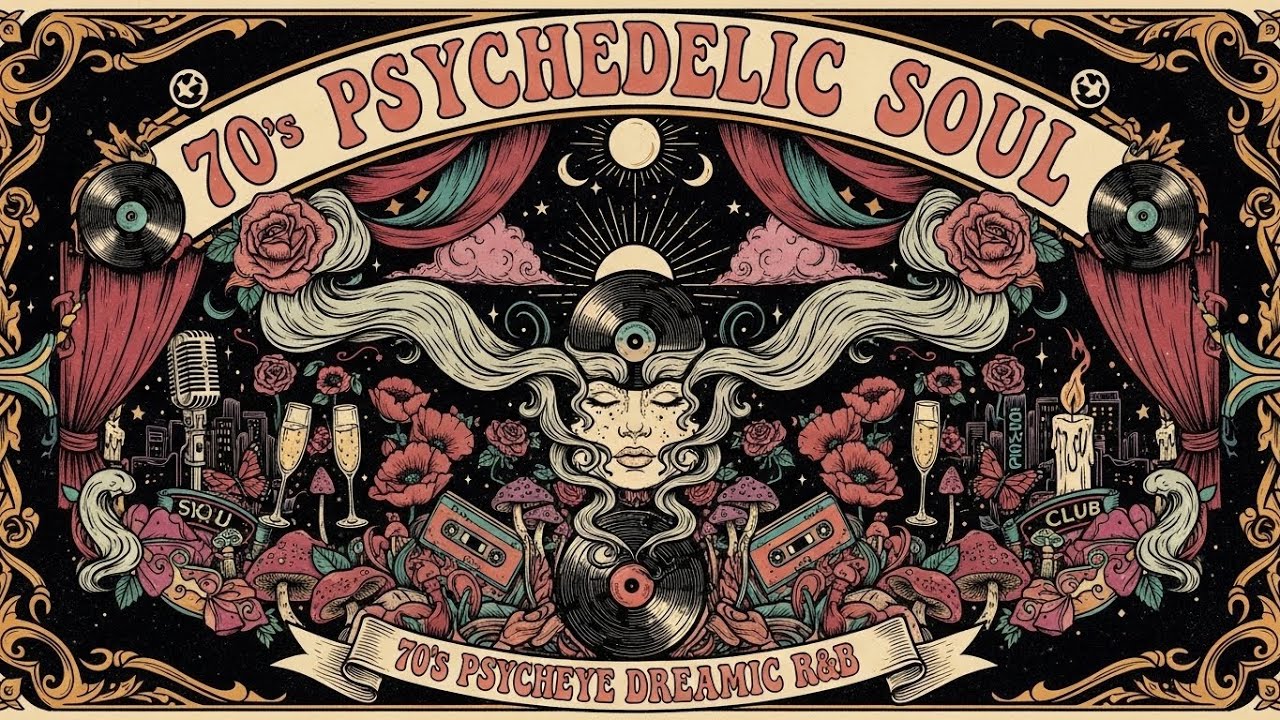 70s Psychedelic Soul & Dreamy R&B Mix | Lush Slow Jams & Vintage Love Songs