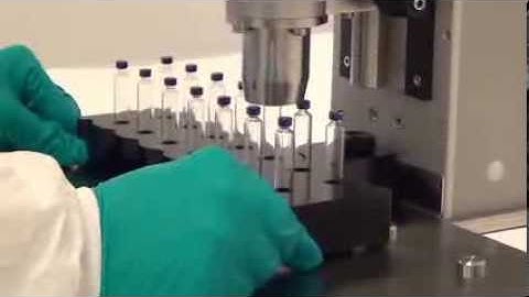 FS10 Crimp capping unit for unstable vials or cartridges from Flexicon