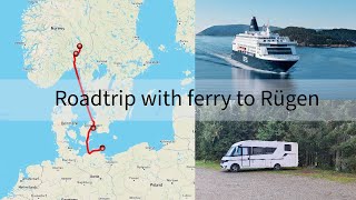 Taking our motorhome on DFDS ferry from Oslo to Copenhagen on our way to Rügen in Germany