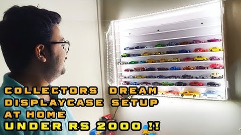 Hot Wheels Display Case at Home | Options from ₹500 to ₹2000 | Joel P George 