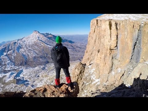 B.A.S.E. jumping the southern most point of Russia / Прыжок с самой южной точки России